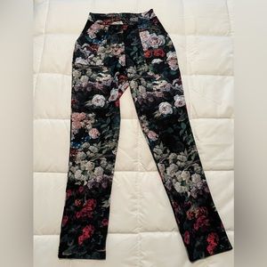 XSmall BlackMilk Take My Monet Cuffed Pants